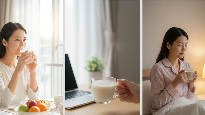 甘酒はいつ飲むのが効果的？効果を最大化するベストなタイミング