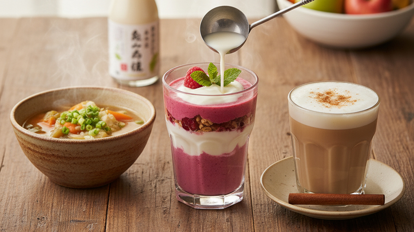 飽きずに続けられる！甘酒の腸活レシピ3選