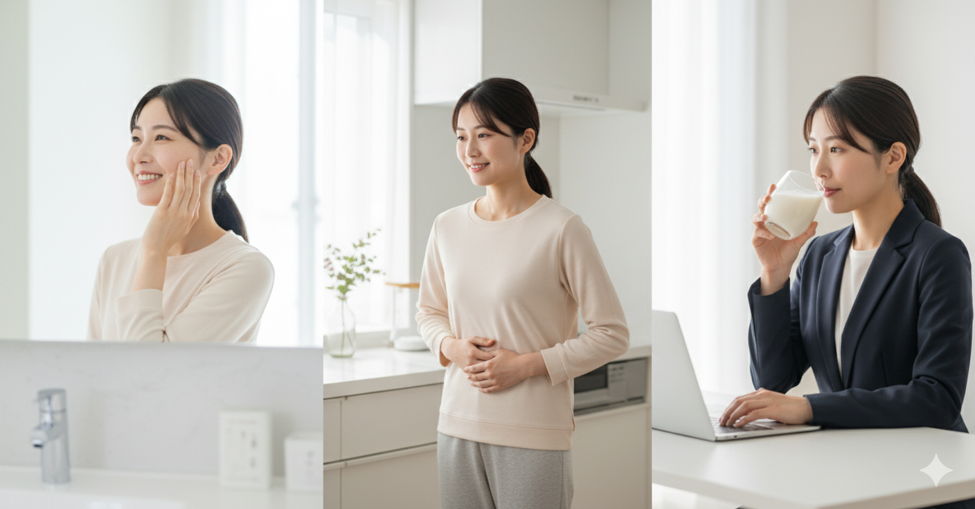 あなたは甘酒をいつ飲む?目的別おすすめの甘酒診断チャート